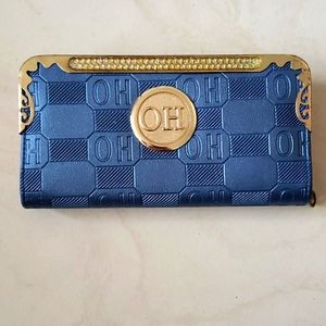 #71-G2 Mini Bag,Gold/Blue.